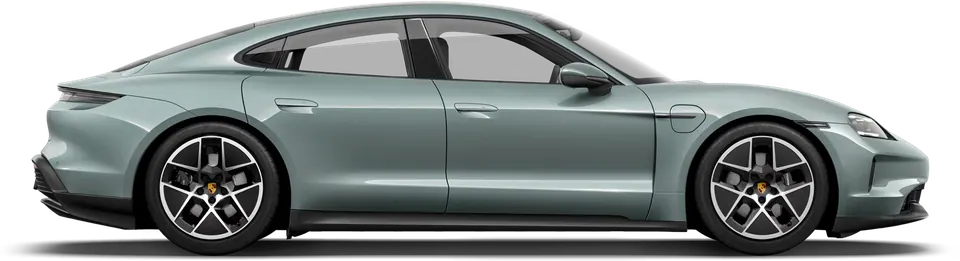 Porsche Taycan Taycan RWD · MY2027 — Side profile · complete MY2027 Taycan