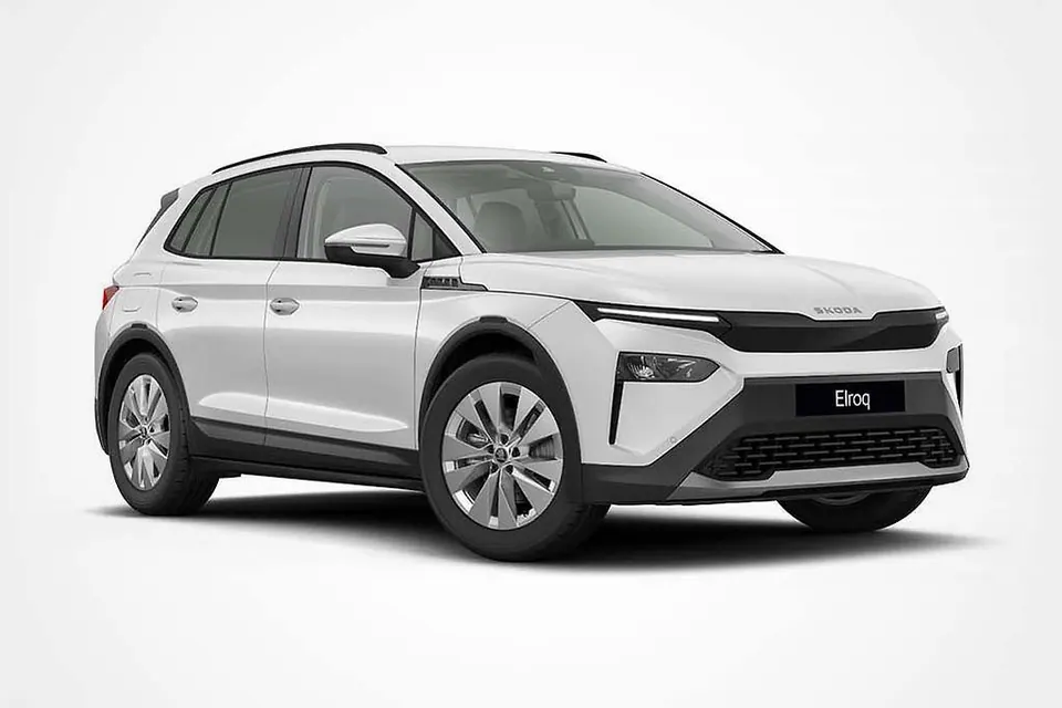 Škoda Elroq 60 Go 61 kWh · MY2027 — Frente em երեք quartos · Elroq 60 Select