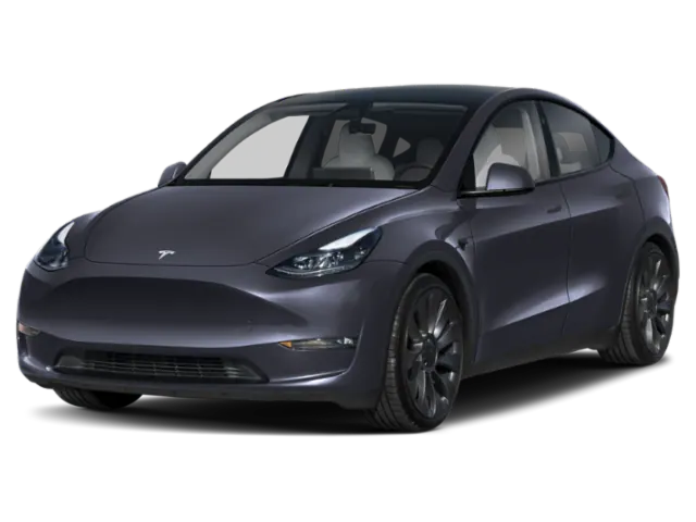 Tesla Model Y 2024 RWD Standard Range — Três quartos dianteiro · carroçaria original