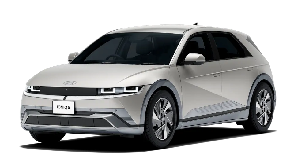 Hyundai IONIQ 5 Premium 63 kWh — Três quartos dianteiro